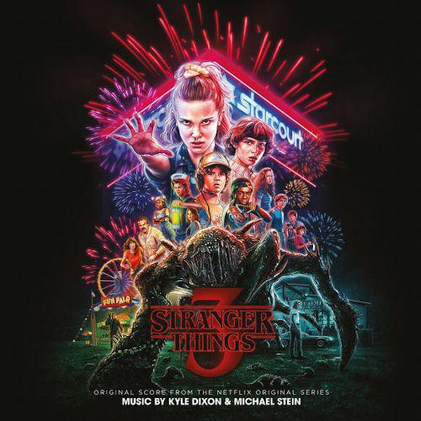Kyle Dixon & Michael Stein - Stranger Things 3 (A Netflix Original Series Soundtrack) (2LP Cream & Purple Galaxy Vinyl)