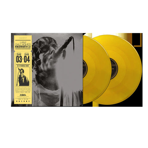 Liam Gallagher - Knebworth 22 (2LP Sun Yellow Vinyl) (Includes A2 Poster + Replica Ticket)