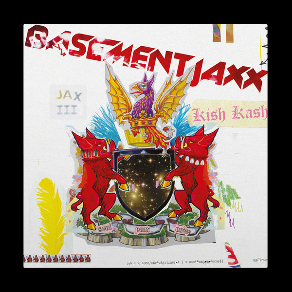 Basement Jaxx - Kish Kash (2LP Red & White Vinyl)