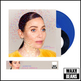 Natalie Imbruglia - Algorithm (Now Spinning 040) (Wax and Beans Exclusive Transparent Blue Vinyl + Sparkle 7") (Limited to 300 Copies w/ Signed & Hand-Numbered Slice) + Wooden Block Record Display Stand