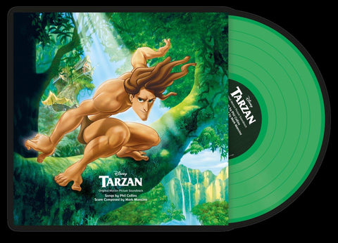 Copy of OST: Various Artists - Tarzan (Transparent Green Vinyl) BLOW OUT TO SLEEVE AT THE TOP CENTRE