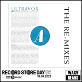 Ultravox - The Re-Mixes (2LP Clear Vinyl) (RSD26)