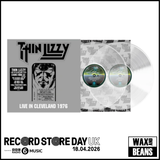 Thin Lizzy - Live in Cleveland 1976 (2LP Transparent Vinyl) (RSD26)