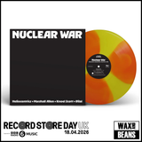 The Heliocentrics & Marshall Allen & Knoel Scott & Bilal - Nuclear War (Limited Edition Hazardous Orange & Yellow Vinyl) (RSD26)
