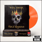 Ricky Warwick - Fire & Vengeance (Now Spinning 049) (Indies Orange Vinyl) (Limited to 100 Copies w/ Signed & Hand-Numbered Slice)