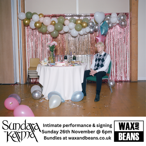 Sundara Karma - Better Luck Next Time: In Store - Ticket + Red Vinyl: Sunday 26th November @ 6pm