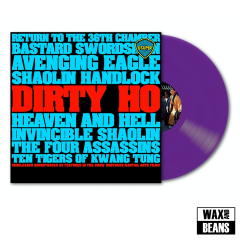 Various Artists: Dirty Ho - Kung Fu Sounds (Translucent Purple Vinyl)