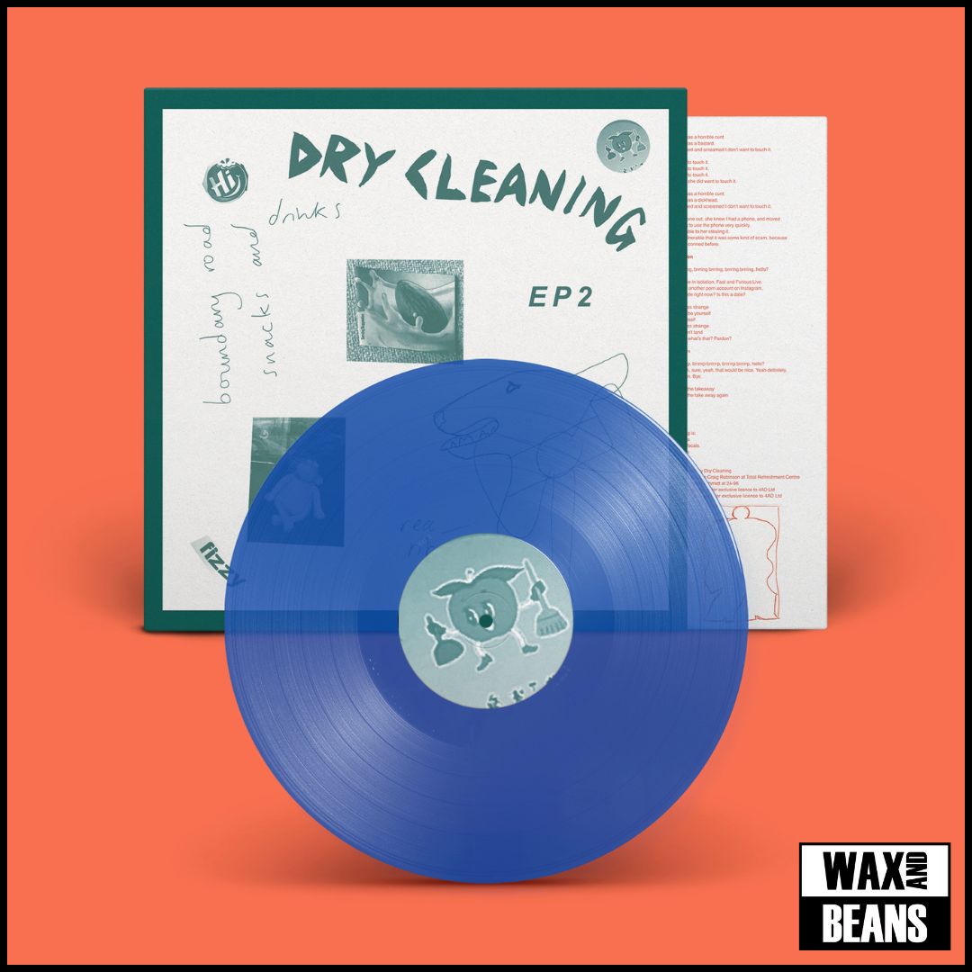 Dry Cleaning - Boundary Road Snacks and Drinks + Sweet Princess EP (Transparent Blue Vinyl)