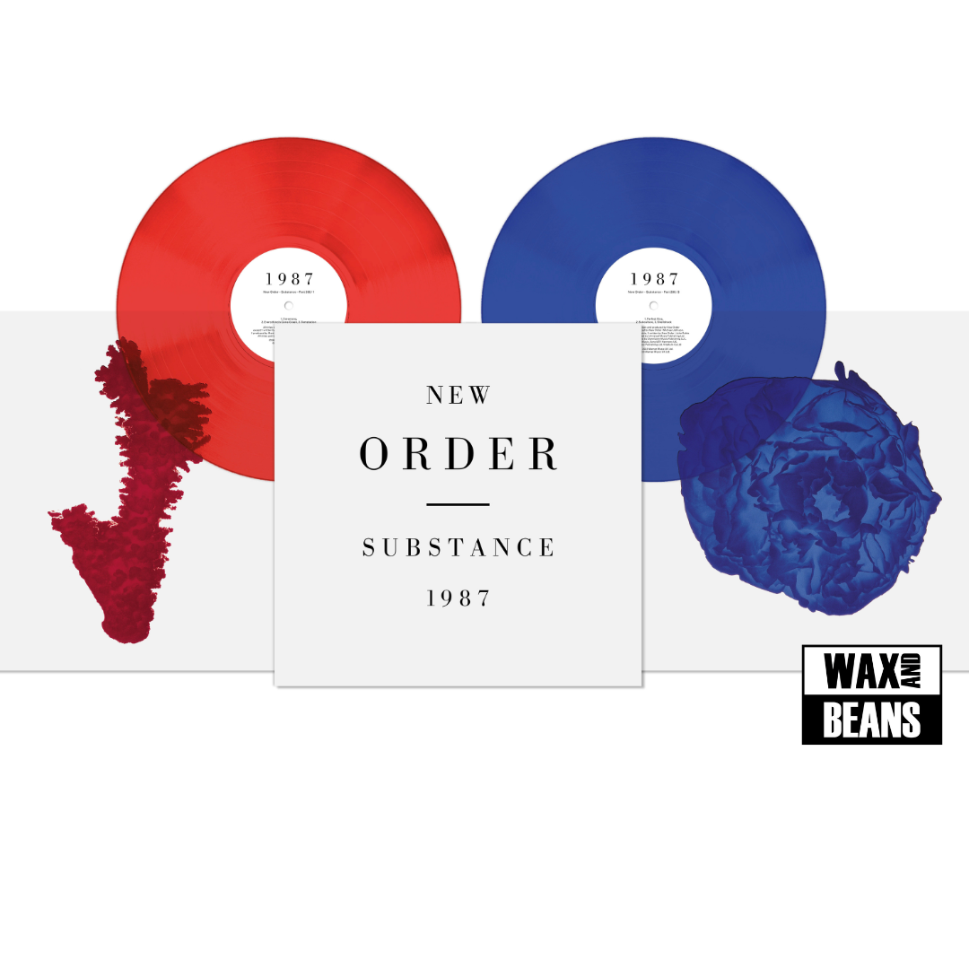 New Order Substance ‘87 (2023 Remaster) (2LP Coloured Vinyl) Wax