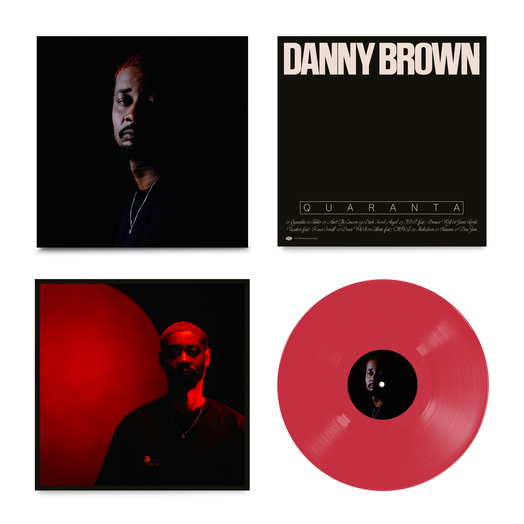 Danny Brown - Quaranta (Indies Red Vinyl)