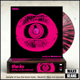 Wax and Beans Exclusive Now Spinning Block (Solid Wood Record Display Stand with Magnets)