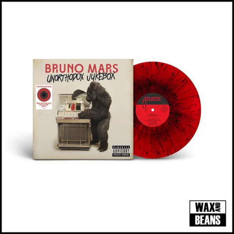 Bruno Mars - Unorthodox Jukebox (Red With Black Splatter Vinyl)