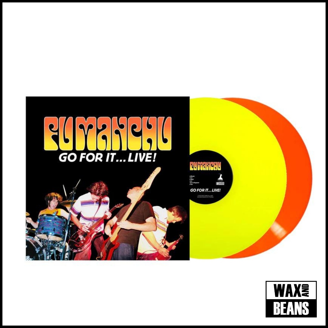 Fu Manchu - Go For It...Live! (2LP Neon Orange & Yellow Vinyl)