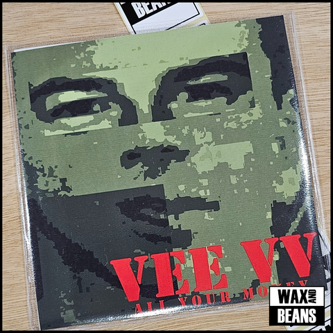 Vee VV - All Your Money (Limited Edition Clear 7" Lathe Cut Vinyl)