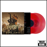 Doomsday Outlaw - Hard Times (2LP Transparent Red Vinyl)