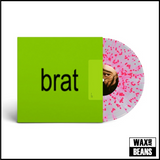 Charli XCX - Brat (Clear Pink Splatter)