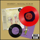 UNIVERSITY - McCartney, It’ll Be OK (Dinked Edition 341) (Black & Red Vinyl)