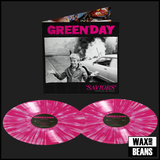 Green Day - Saviors (édition de luxe) (2LP Pink & White Vinyl)