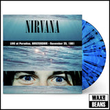 Nirvana - Live At Paradiso Amsterdam, November 25, 1991 (Lagoon Splatter Vinyl)