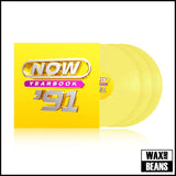 Various Artists - Now Yearbook 1991 (3LP Yellow Vinyl)