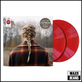 Taylor Swift - evermore (Limited 2LP Red Vinyl) IMPORT