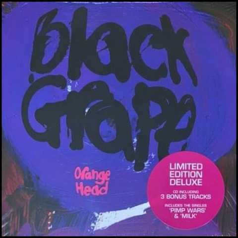 Black Grape - Orange Head (Deluxe CD) SIGNED
