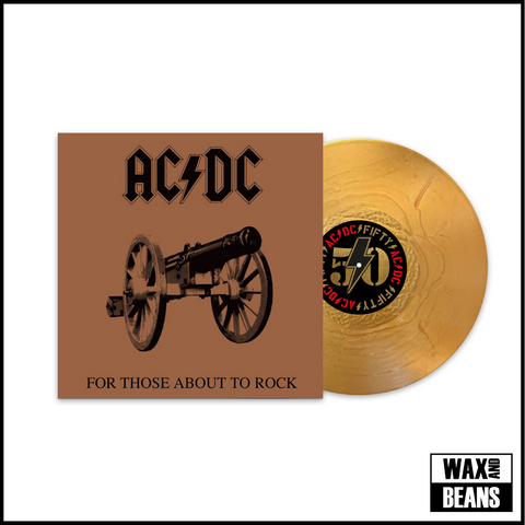 AC/DC - For Those About To Rock (50th Anniversary) (Gold Vinyl)