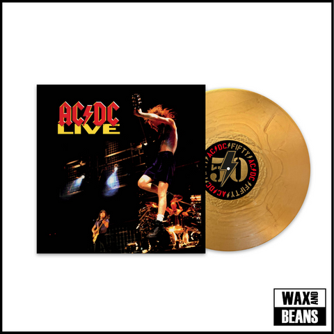 AC/DC - Live (50th Anniversary) (2LP Gold Vinyl)