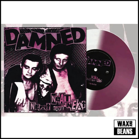 The Damned - Neat Neat Neat Live (7") (Half Purple / Half White)