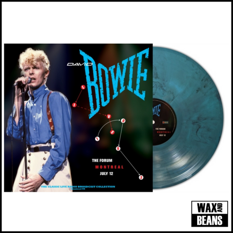 David Bowie - Live at the Forum Montreal 1983 (2LP Blue Marbled Vinyl)