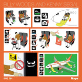 Billy Woods and Kenny Segal - Maps (Orange Vinyl)