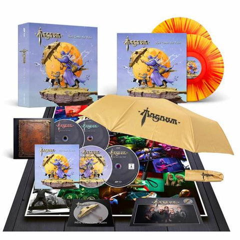 Magnum - Here Comes The Rain (Yellow & Red Vinyl + CD + DVD + DCD + Umbrella & Poster)