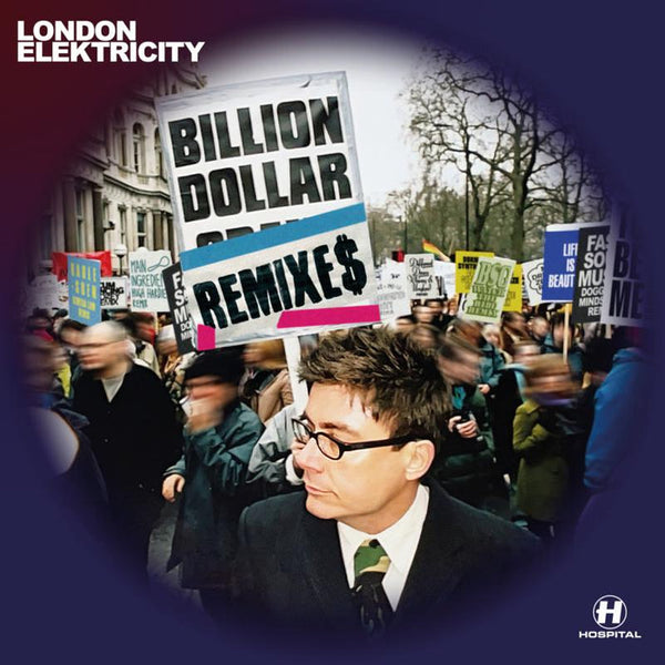 London Elektricity - Billion Dollar Remixe$ (Transparent Pink Vinyl)