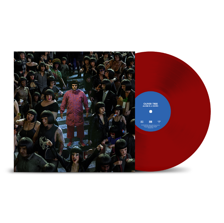 Oliver Tree - Alone In A Crowd (Translucent Ruby Red Vinyl)