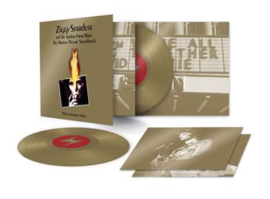 David Bowie - Ziggy Stardust and the Spiders From Mars: The Motion Picture Soundtrack (50th Anniversary Edition) (2LP Gold Vinyl)