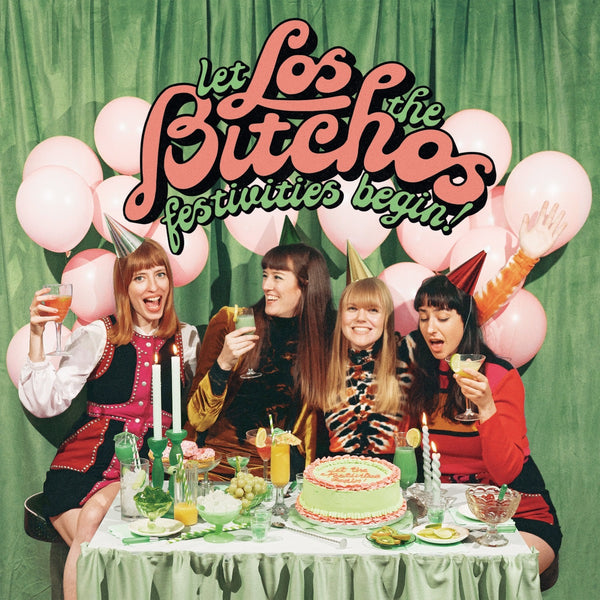Los Bitchos - Let The Festivities Begin (LP + Flexi Disc) (Los Chrismos Edition) (Red Vinyl)