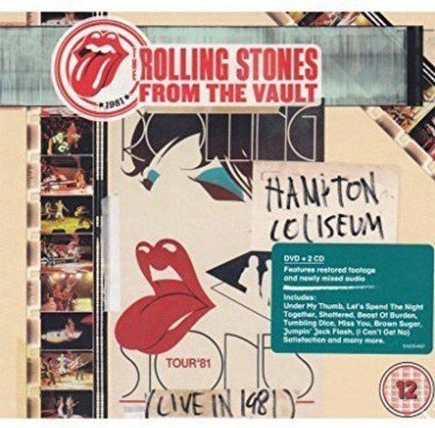 The Rolling Stones - From The Vault: Hamilton Coliseum (Live In 1981) (3LP + DVD)