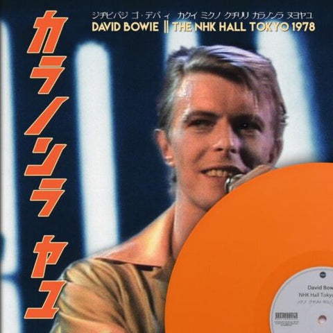 David Bowie - The NHK Hall Tokyo 1978 (Limited Edition Orange Vinyl)