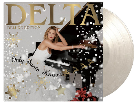 Delta Goodrem - Only Santa Knows (Deluxe Edition ) (2LP Snowy White Marbled Vinyl)