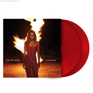 Celine Dion - Courage (2LP Gatefold Sleeve Red Vinyl)