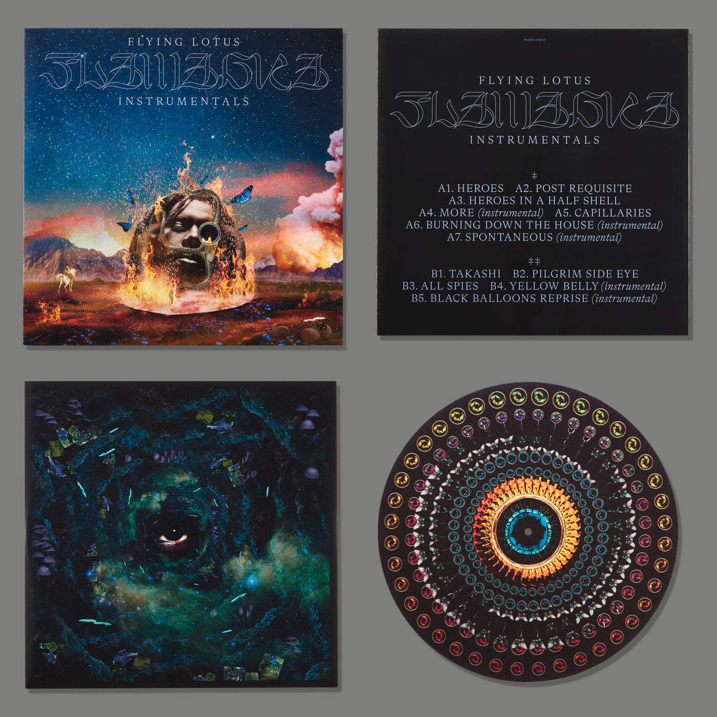 Flying Lotus - Flamagra Instrumentals (Limited Edition 2LP, Download Code, Animated Labels & Custom Zoetrope Slipmat)
