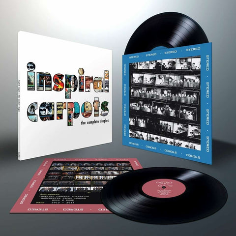 Inspiral Carpets - The Complete Singles (2LP Midnight Licorice Vinyl) SIGNED (These will be signed in store on 8th April)
