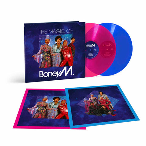 Boney M - The Magic Of Boney M (Translucent Pink & Blue Vinyl)