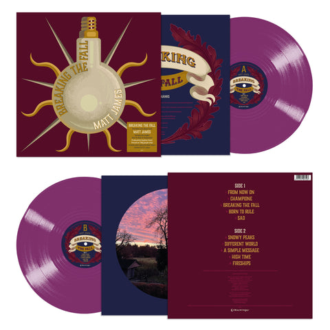 Matt James - Breaking The Fall (Purple Vinyl + Signed Print)