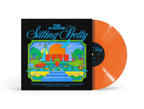 The Academic - Sitting Pretty (Orange Vinyl) SIGNED