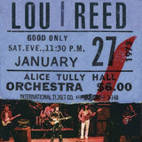Lou Reed - Live At Alice Tully Hall - Jan 27th 1973 (2nd show) (2LP)