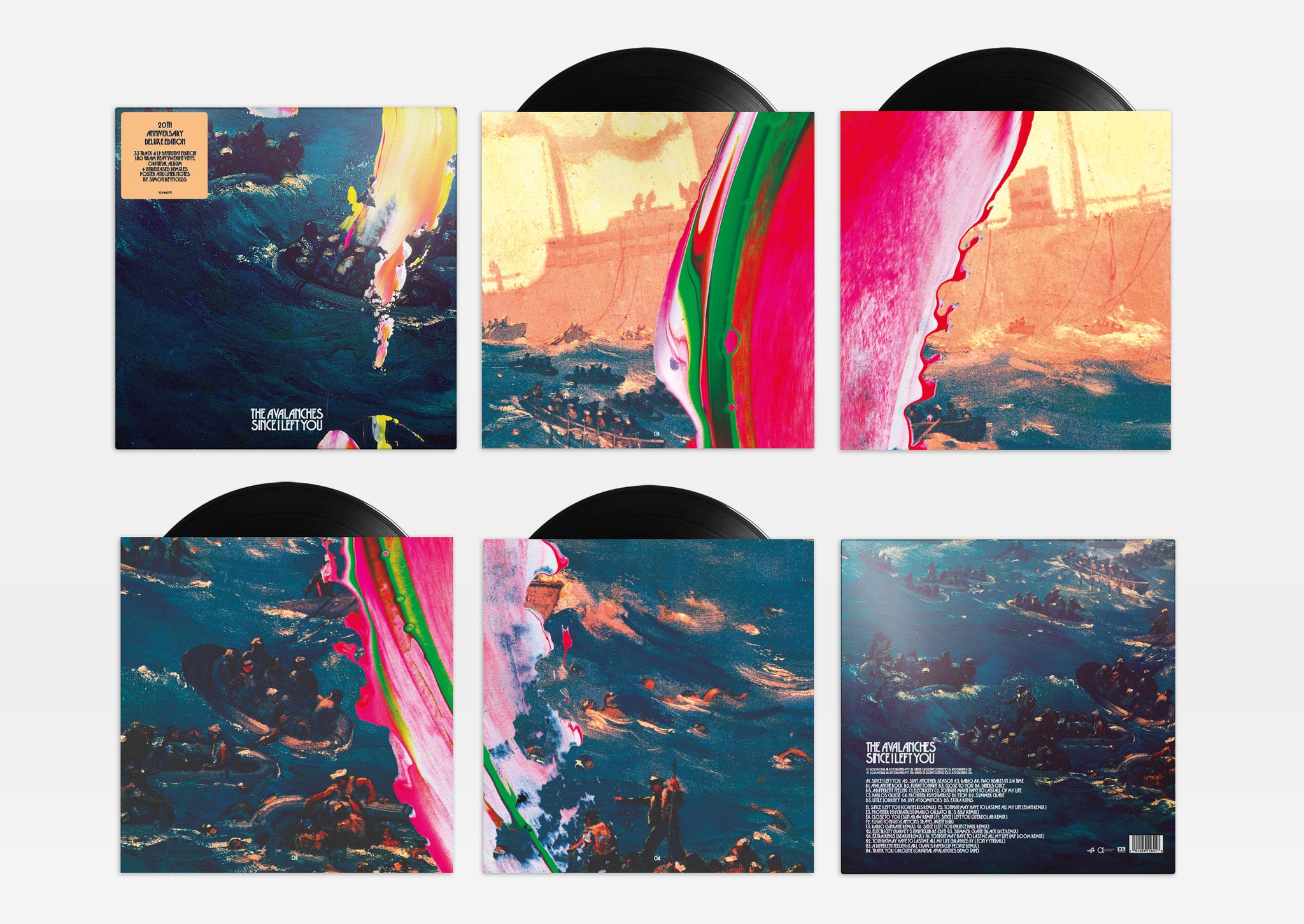 The Avalanches - Since I Left You (20th Anniversary Deluxe Edition 4LP Set)