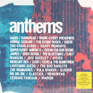 Various Artists - Anthems (2LP Gatefold Sleeve)
