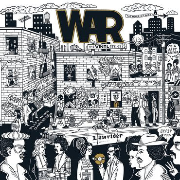 WAR - Give Me Five! The War Albums (1971-1975) (Green, Silver, Blue, Orange and White Boxset) RSD2021