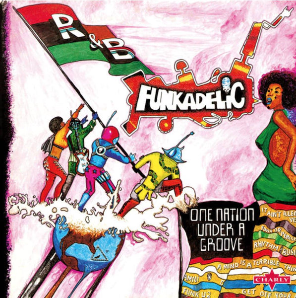 Funkadelic - One Nation Under A Groove (Red & Green Vinyl + 12" EP)